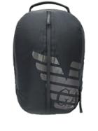 Emporio Armani Nylon Logo Backpack - Black