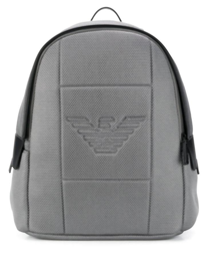 Emporio Armani Mesh Backpack - Grey
