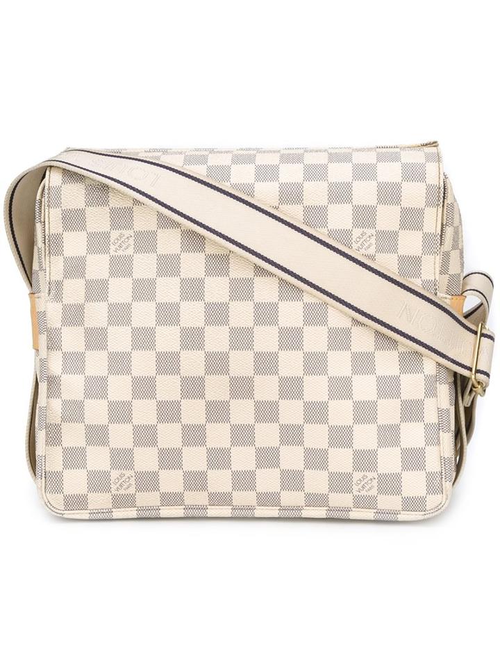 Louis Vuitton Vintage Checkboard Monogram Bag, Women's, White