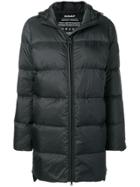 Ecoalf Hooded Padded Coat - Black