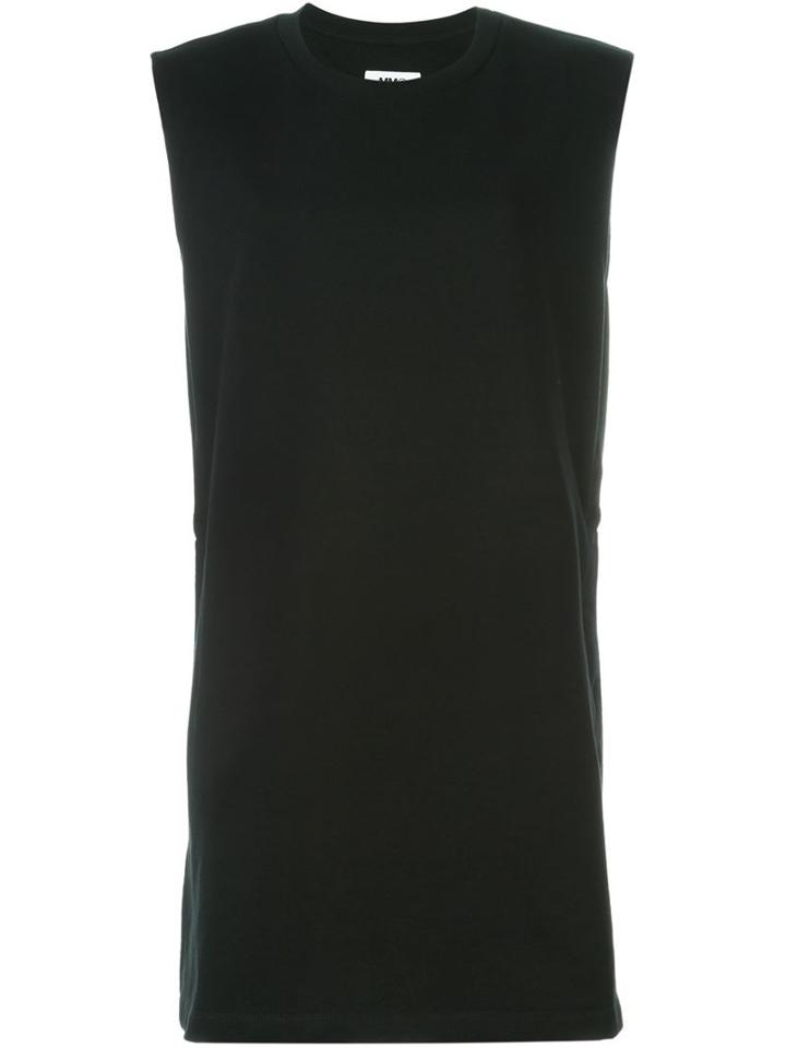 Mm6 Maison Margiela Fleece Sleeveless Top