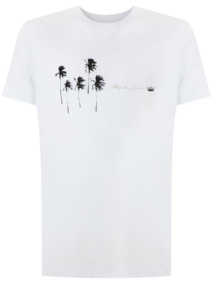 Osklen Stone Vintage Coqueiro T-shirt - White