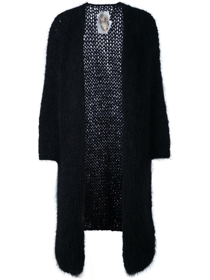 Made By Bernadette Mid Cardi-coat, Women's, Black, Mohair