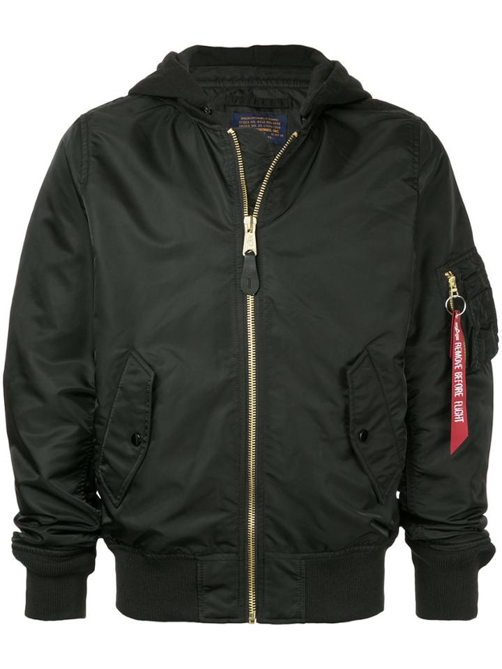 Alpha Industries Natus Bomber Jacket - Black