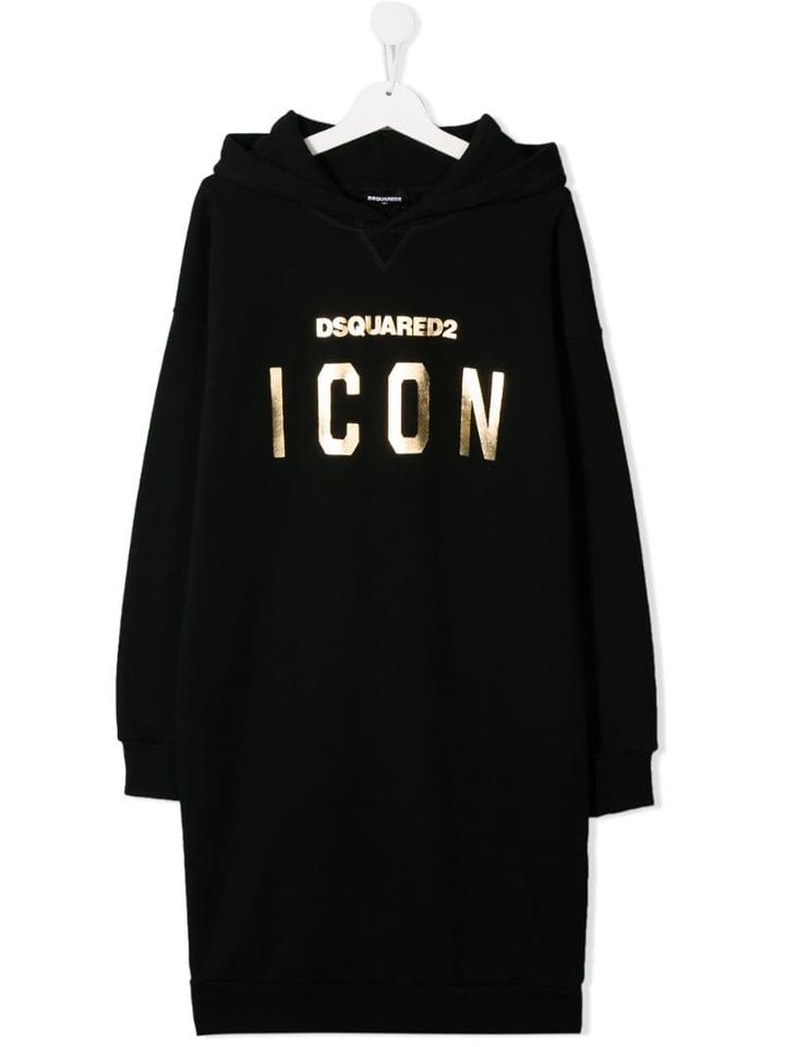 Dsquared2 Kids Icon Sweat Dress - Black
