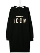 Dsquared2 Kids Icon Sweat Dress - Black
