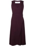 Victoria Victoria Beckham Sleeveless Midi Dress - Pink