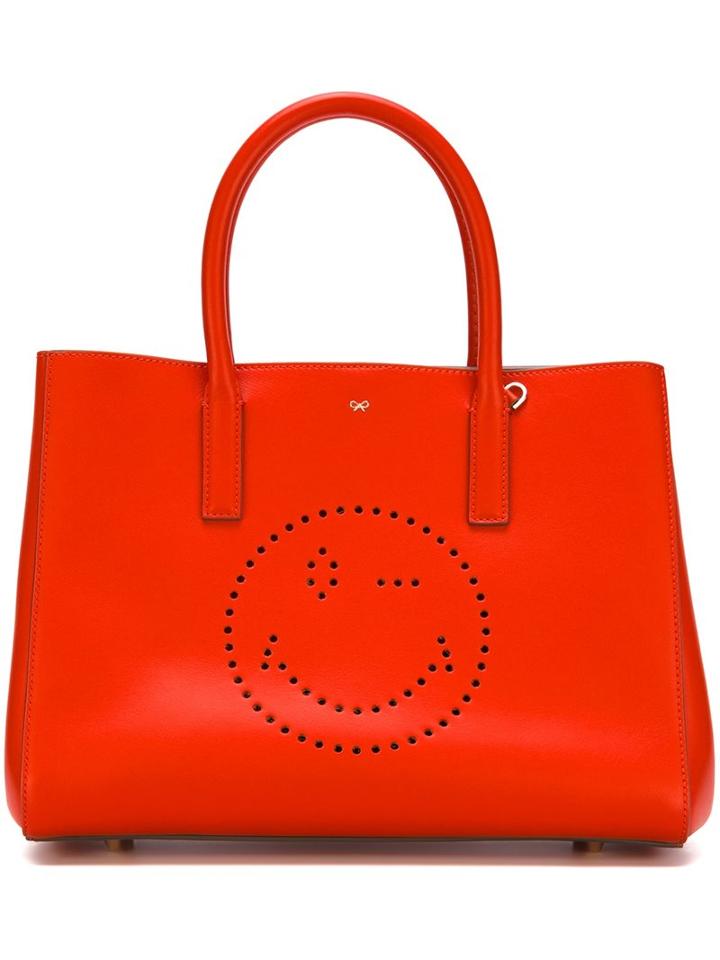 Anya Hindmarch Small 'ebury' Tote, Women's, Red