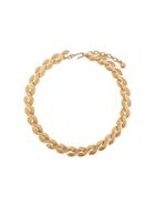 Susan Caplan Vintage 1960's Trifari Interlaced Necklace - Gold