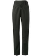 Y / Project Y-cut Waist Trousers - Black
