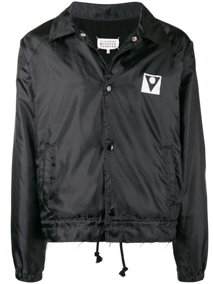Maison Margiela Logo Print Jacket - Black