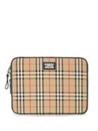 Burberry Vintage Check Zipped Pouch - Neutrals