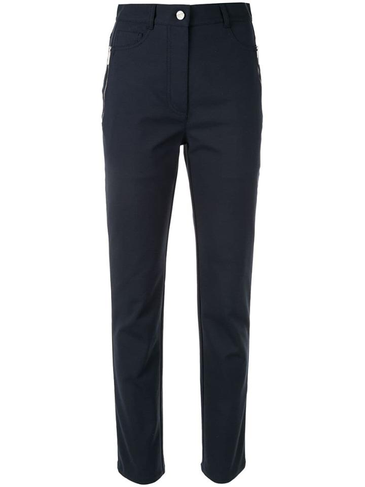 Dion Lee High Waisted Skinny Jeans - Blue