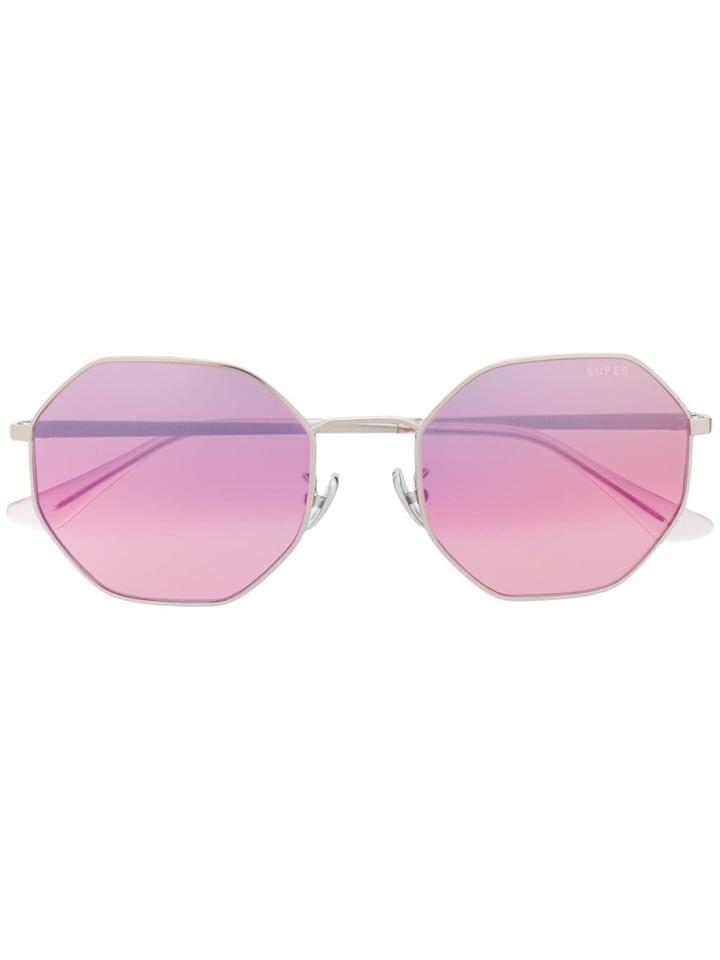 Retrosuperfuture Sagoma Sunglasses - Silver