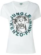 Kenzo 'jungle Kenzo' T-shirt, Women's, Size: Xl, White, Cotton