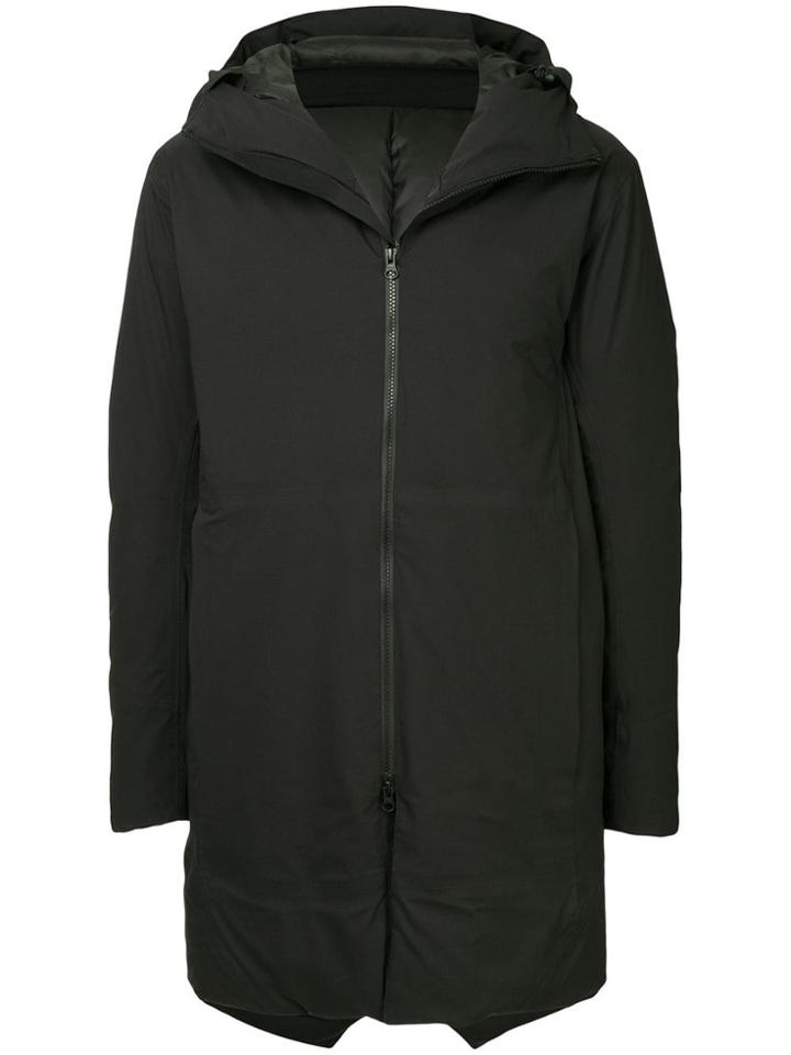 Attachment Padded Mid-length Coat - Black