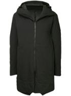 Attachment Padded Mid-length Coat - Black
