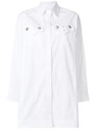 Calvin Klein 205w39nyc Embellished-pocket Shirt - White