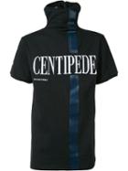 Hood By Air 'centipede' T-shirt, Men's, Size: Medium, Black, Acetate/cotton