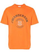 Jw Anderson Logo Print T-shirt - Yellow