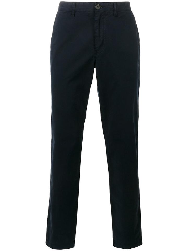 Ps By Paul Smith Classic Chinos, Men's, Size: 38, Blue, Spandex/elastane/cotton