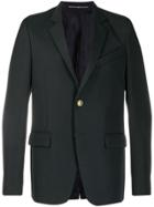 Givenchy Single-breasted Blazer Jacket - Black