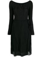M Missoni Belted Midi Dress - Black