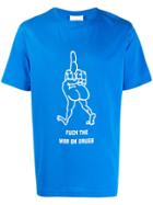 Soulland Karl T-shirt - Blue