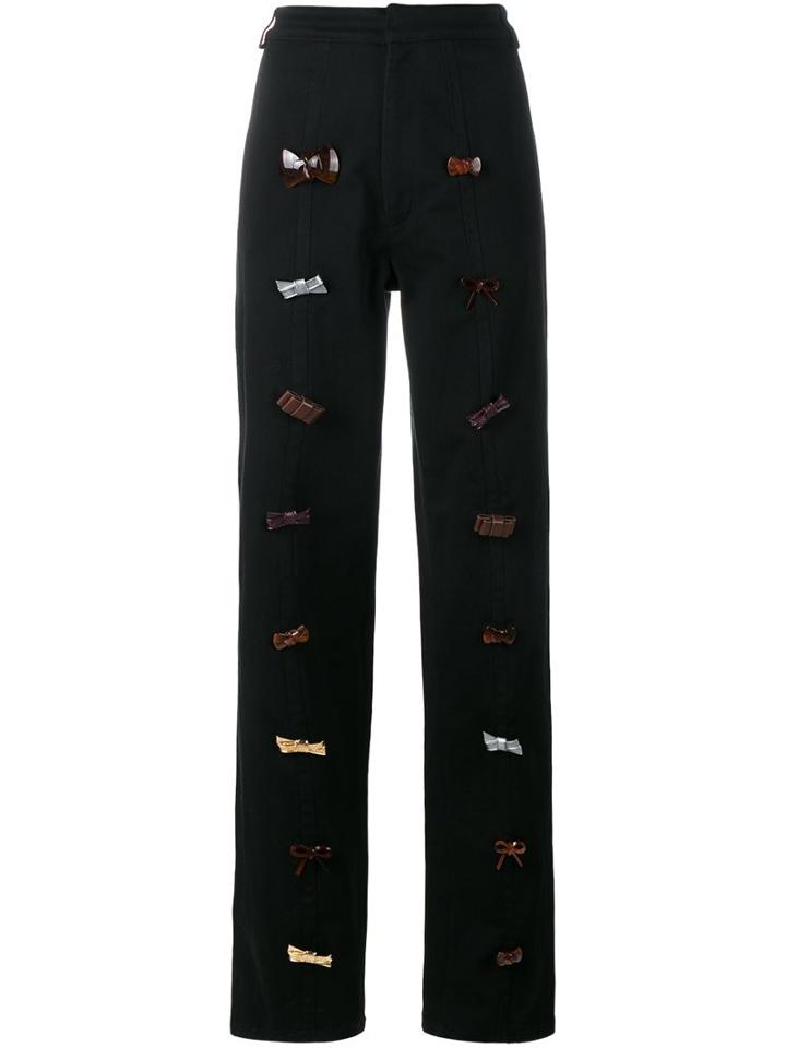 J.w. Anderson Bow Embellished Trousers