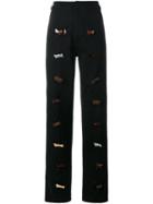 J.w. Anderson Bow Embellished Trousers