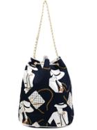 Chanel Vintage Extra Large 'coco' Bucket Tote, Women's