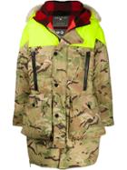 Griffin Sleeping Bag Oversized Coat - Green
