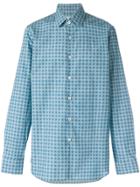 Prada Spherical Allover Print Shirt - Blue