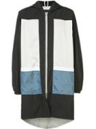 Iise Long Hooded Jacket, Men's, Size: Medium, Black, Nylon/polyester