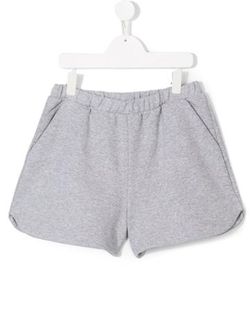 Gaelle Paris Kids Casual Track Shorts - Grey