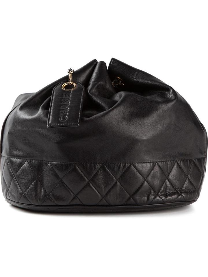 Chanel Vintage Drawstring Shoulder Bag