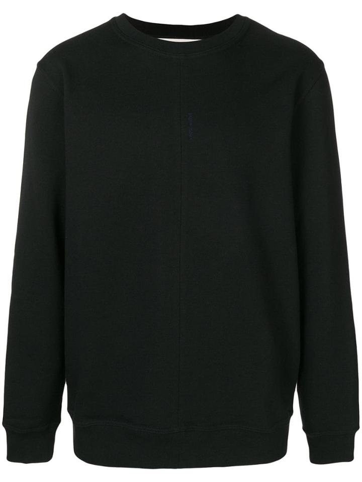 Damir Doma Minimalistic Jersey Sweater - Black