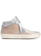 Philippe Model Lattice Hi-top Sneakers