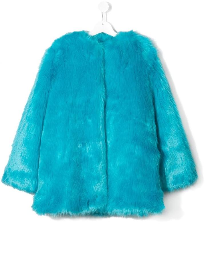 Msgm Kids Shooting Star Jacket - Blue