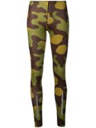Dsquared2 Camouflage Print Leggings - Green