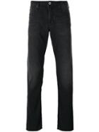 Armani Jeans Regular Jeans, Men's, Size: 33, Black, Cotton/polyester