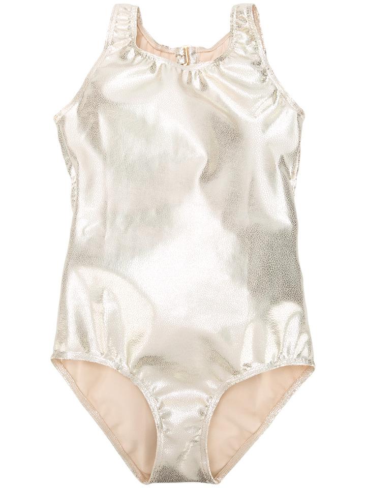 Andorine Teen Shiny Swimsuit, Girl's, Size: 14 Yrs, Nude/neutrals