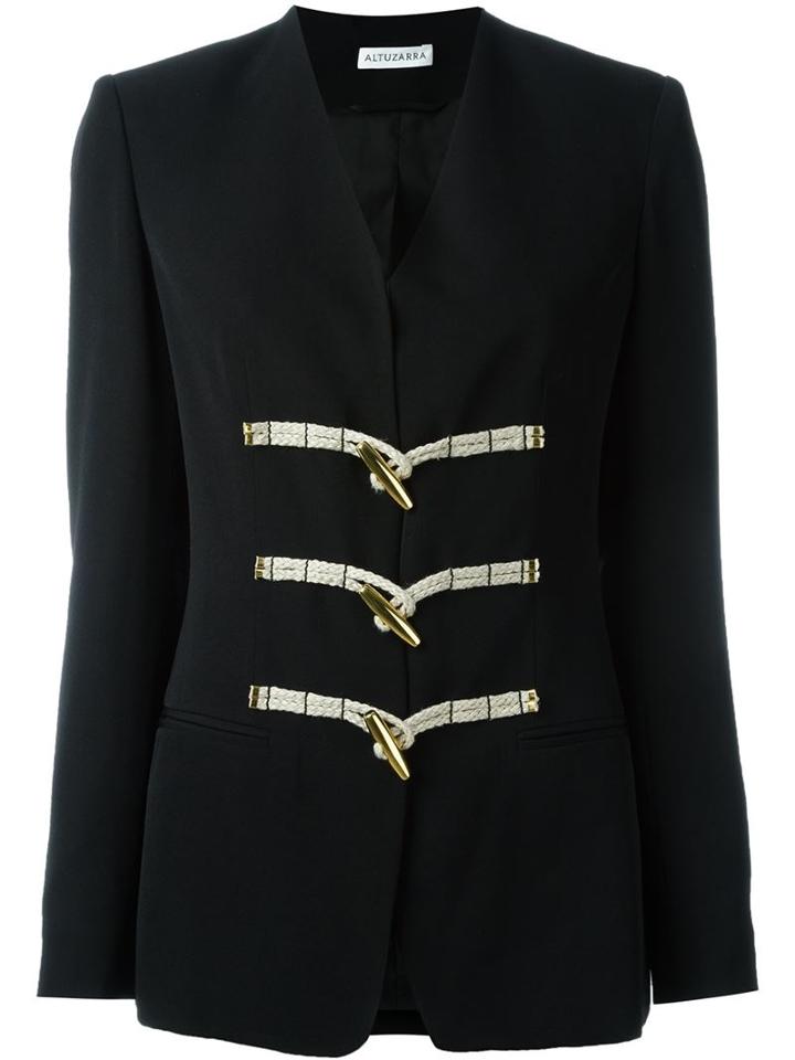 Altuzarra Duffle Button Fitted Jacket