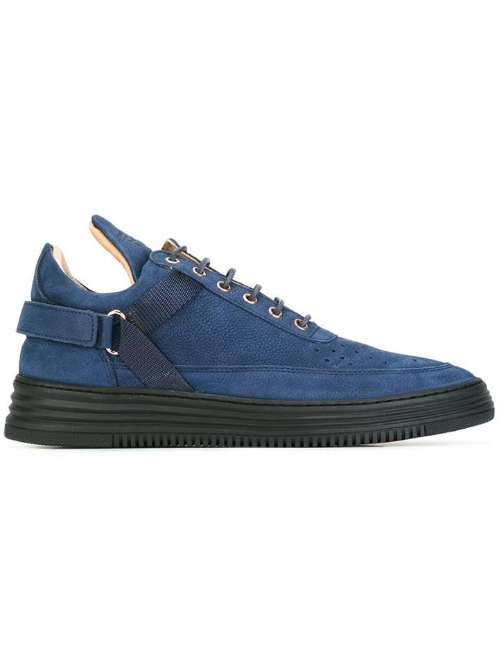 Filling Pieces Strapped Sneakers