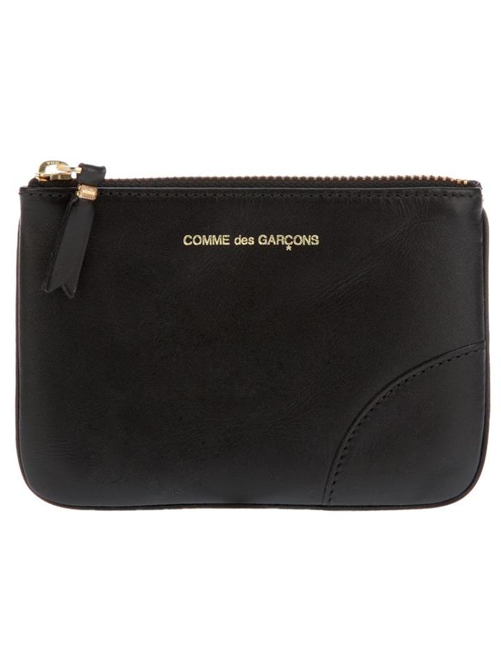Comme Des Garçons Wallet 'classic Plain' Zip Wallet