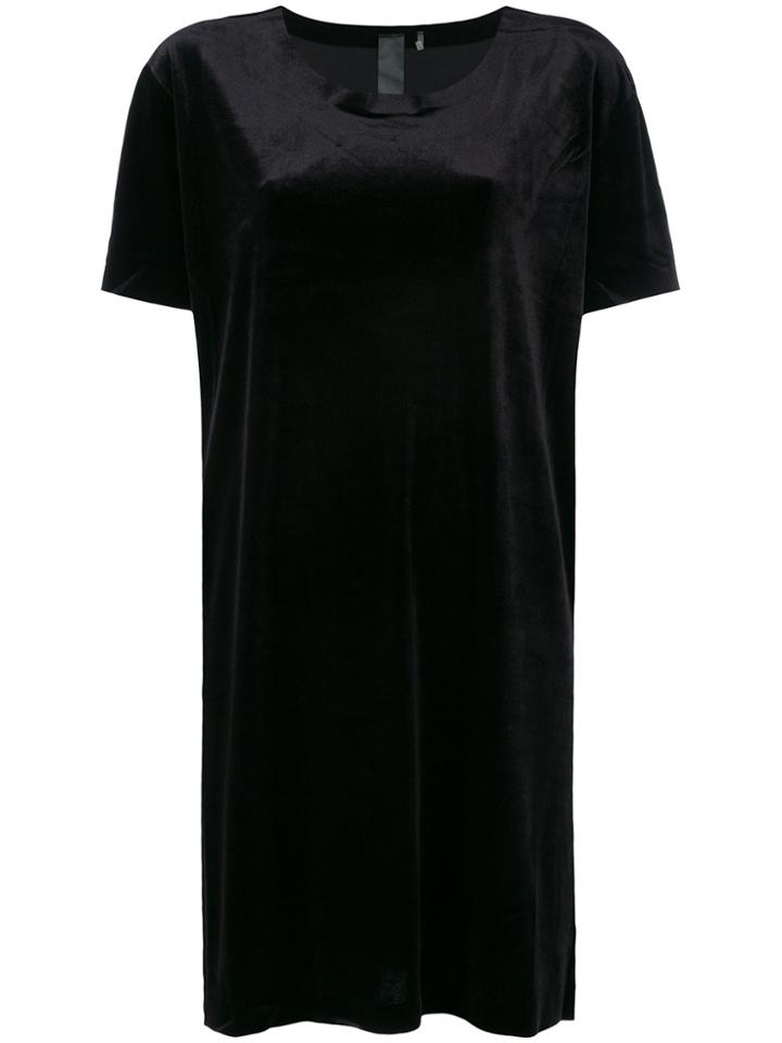 Norma Kamali Loose Fit T-shirt Dress - Black