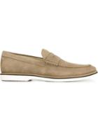 Hogan Boat Shoes, Men's, Size: 5.5, Nude/neutrals, Rubber/leather/suede