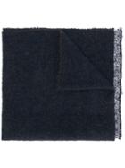 Destin Bord Knit Scarf - Blue