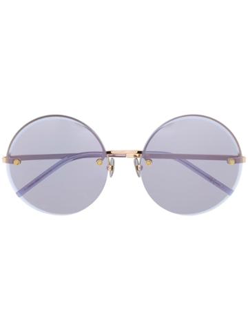 Pomellato Eyewear Pomellato Eyewear Pm0060s 001 Gold Gold Violet