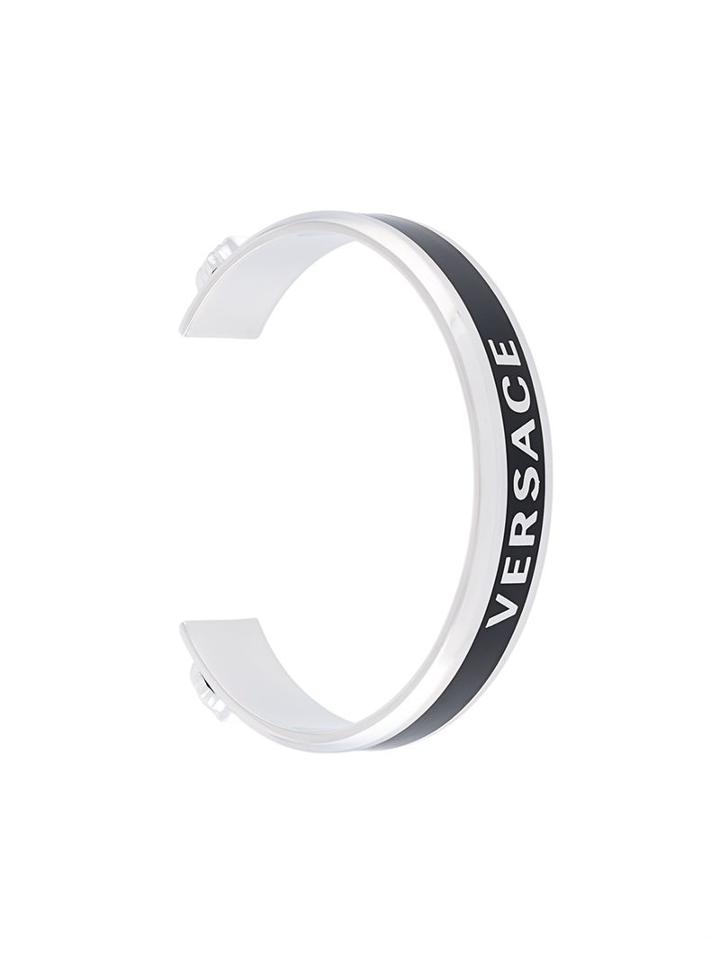 Versace Enameled Cuff Bracelet